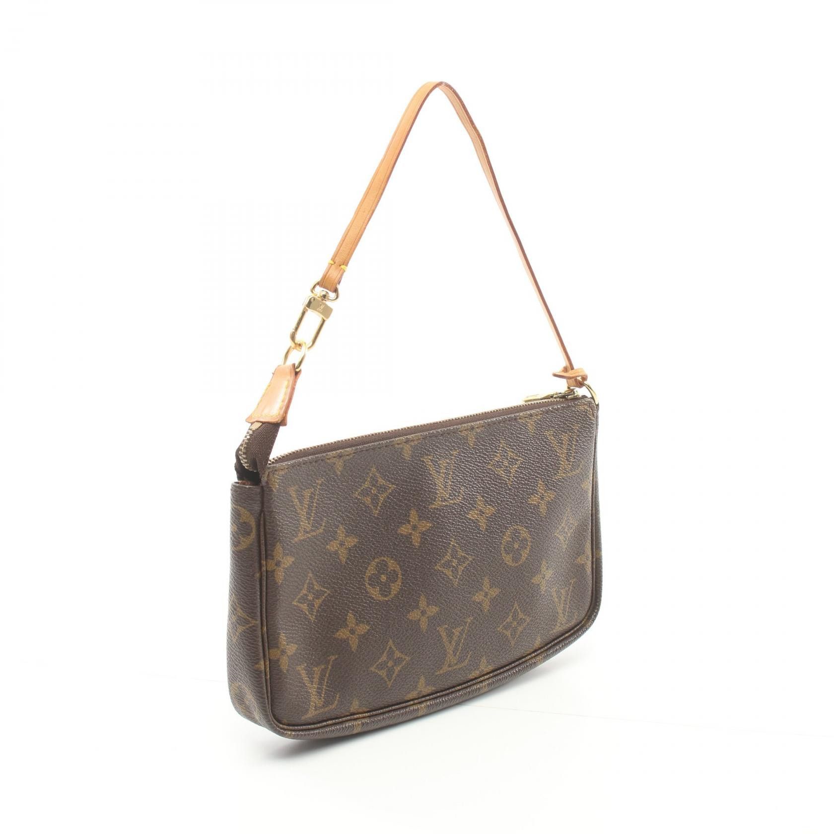 Louis Vuitton Louis Vuitton Monogram Pochette Accesoires Canvas Handbag M51980 in Good Condition Size ONE SIZE - 2 Thumbnail