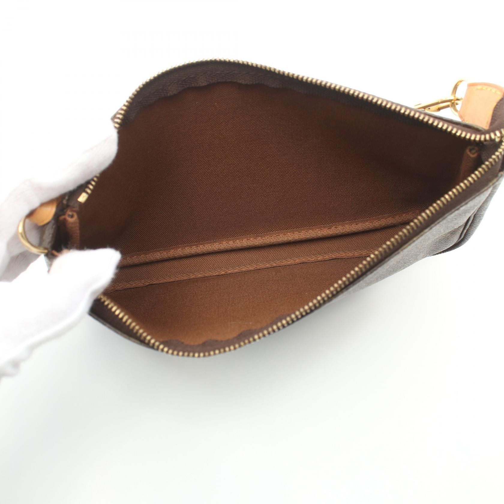 Louis Vuitton Louis Vuitton Monogram Pochette Accesoires Canvas Handbag M51980 in Good Condition Size ONE SIZE - 3 Thumbnail