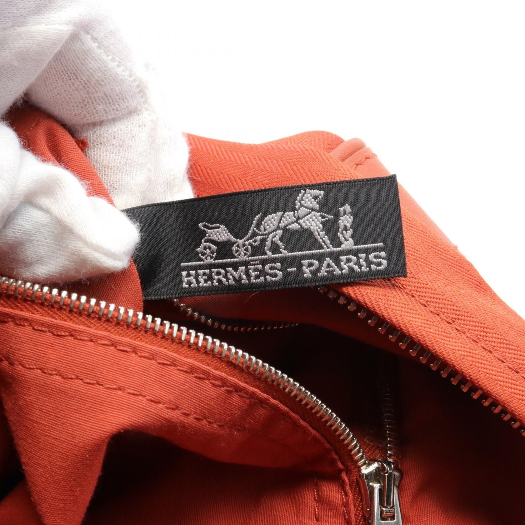 Hermes Hermes Acapulco Bandouliere PM Canvas Shoulder Bag in Great Condition Size ONE SIZE - 4 Thumbnail