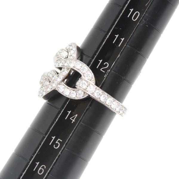 Cartier Cartier Cartier Diamond Ring 750WG White Gold Metal Ring 76212 in Great Condition Size ONE SIZE - 6 Thumbnail