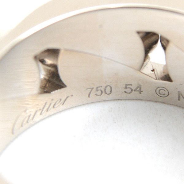 Cartier Cartier Cartier La Dona Diamond Ring 750WG 54 Metal Ring 76213 in Great Condition Size ONE SIZE - 5 Thumbnail