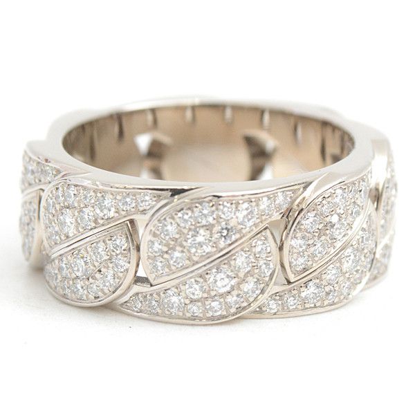 Cartier Cartier Cartier La Dona Diamond Ring 750WG 54 Metal Ring 76213 in Great Condition Size ONE SIZE - 3 Thumbnail