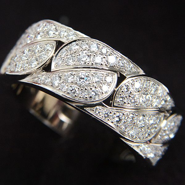 Cartier Cartier Cartier La Dona Diamond Ring 750WG 54 Metal Ring 76213 in Great Condition Size ONE SIZE - 10 Thumbnail