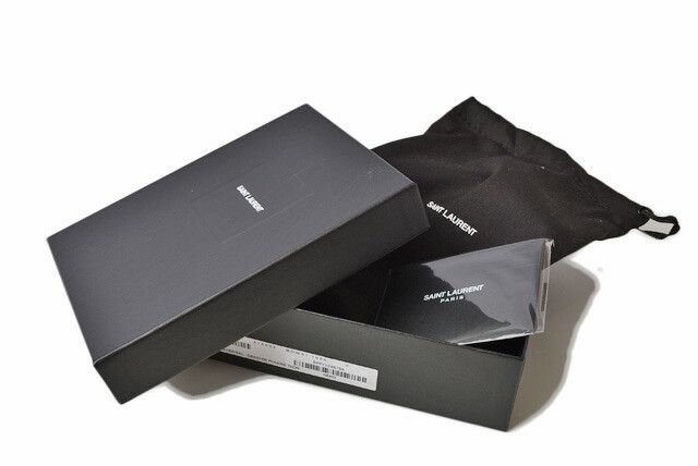 Yves Saint Laurent Yves Saint Laurent Saint Laurent Mini Wallet Card Case Black Leather Card Case in Pristine Condition Size ONE SIZE - 8 Thumbnail