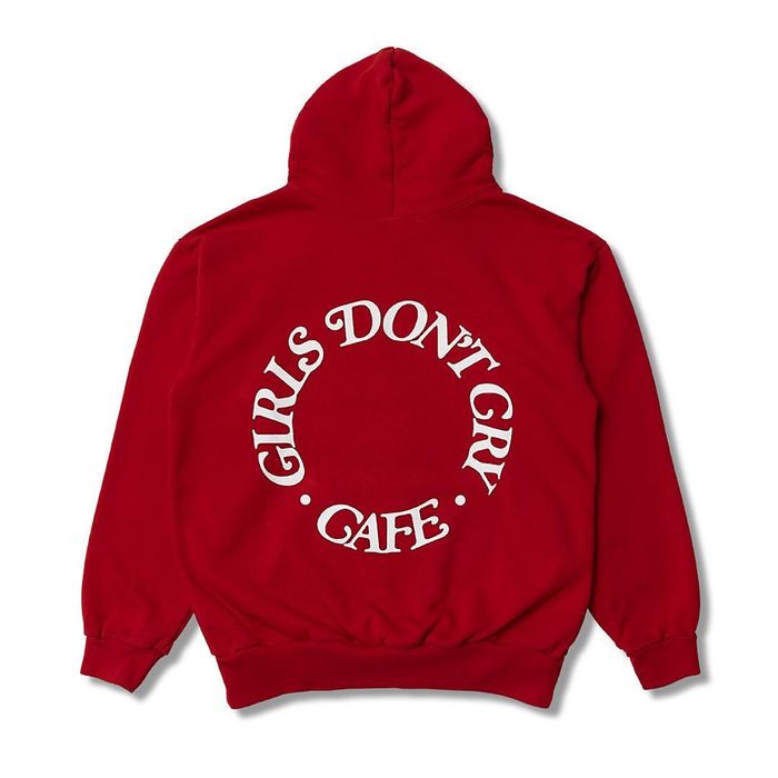 Girls Dont Cry Hypefest Verdy Girls Don't Cry Cafe Hoodie | Grailed