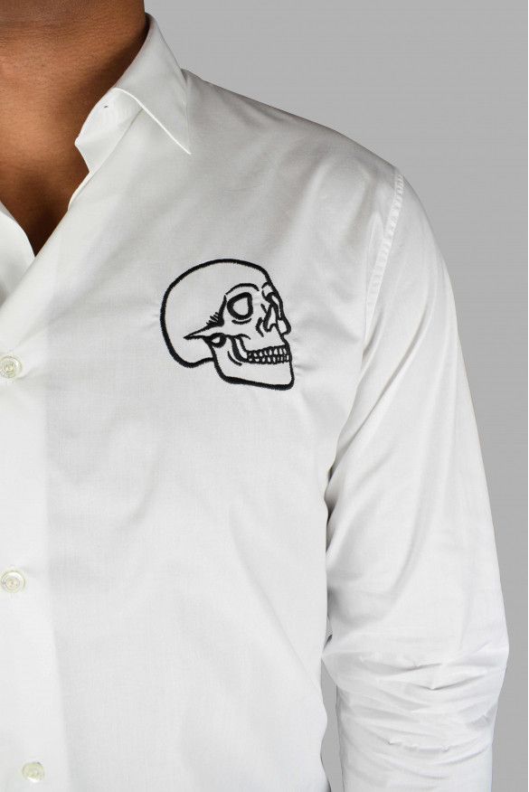 Philipp Plein Gold Cut LS Skull shirt Size US M / EU 48-50 / 2 - 3 Thumbnail