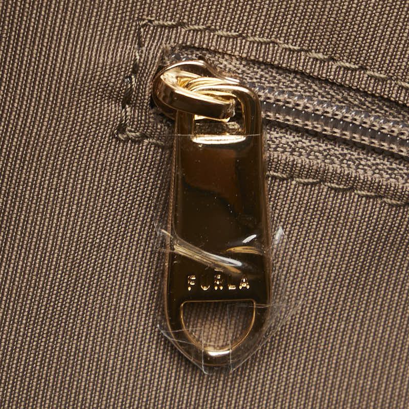 Furla Furla Furla Daphne Leather Tote Bag Brown Leather Tote Bag in Great Condition Size ONE SIZE - 6 Thumbnail