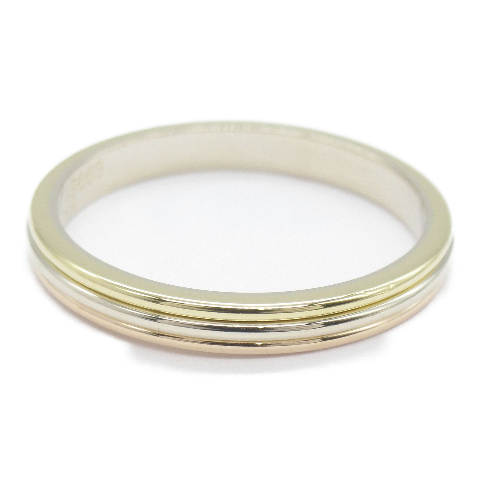 Cartier Cartier 18K Trinity Ring Metal Ring B4004200 in Great Condition Size ONE SIZE - 2 Thumbnail