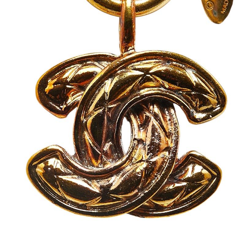 Chanel Chanel Chanel Vintage Matelasse Coco Mark Necklace Metal Necklace in Good Condition Size ONE SIZE - 2 Thumbnail