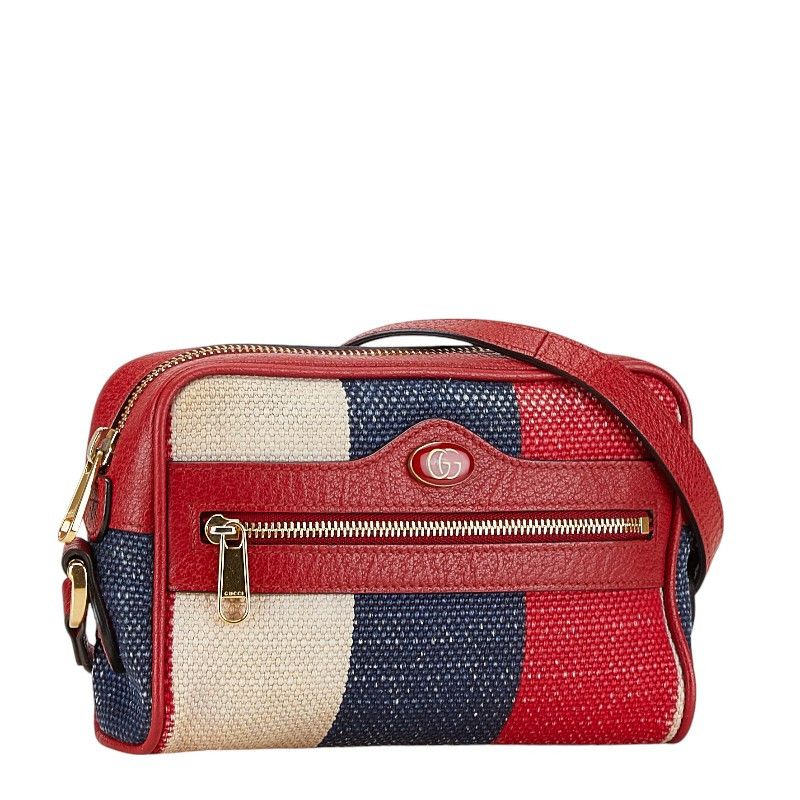 Gucci Gucci Gucci GG Jacquard Ophidia Shoulder Bag 517350 Canvas Crossbody Bag 517350 in Very Good Condition Size ONE SIZE - 2 Thumbnail