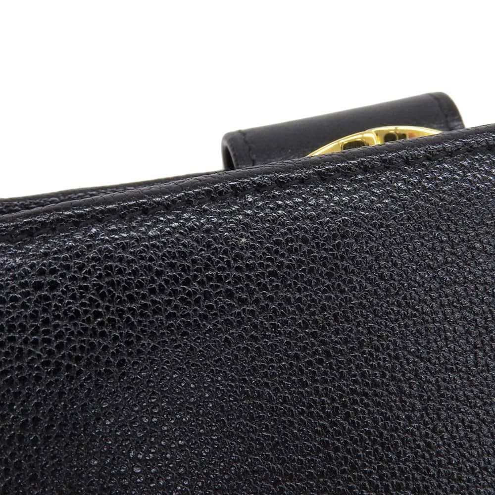 Bvlgari Bvlgari Bvlgari Leather Bvlgari Bvlgari Wallet Black Leather Short Wallet in Very Good Condition Size ONE SIZE - 7 Thumbnail