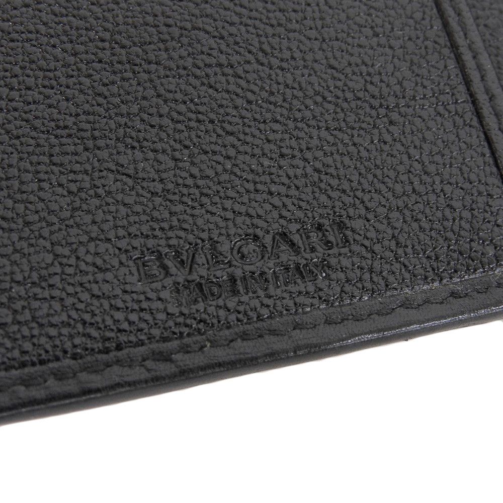 Bvlgari Bvlgari Bvlgari Leather Bvlgari Bvlgari Wallet Black Leather Short Wallet in Very Good Condition Size ONE SIZE - 8 Thumbnail