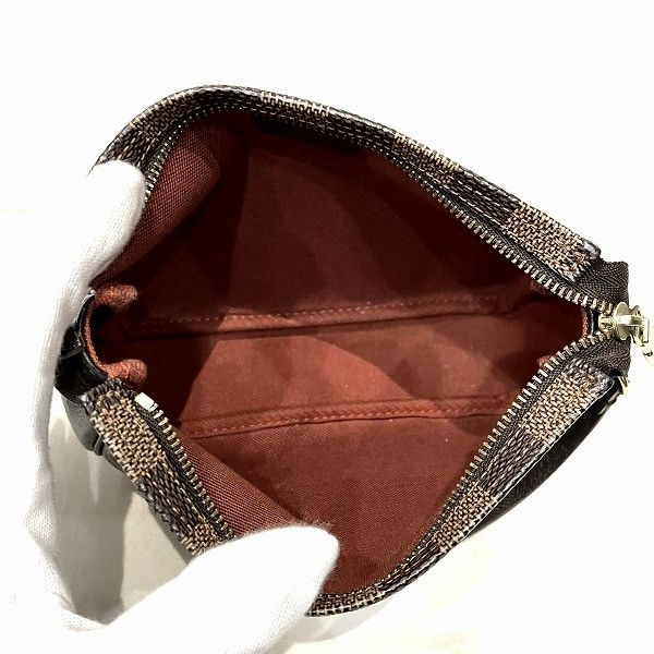 Louis Vuitton Louis Vuitton Louis Vuitton Damier Makeup Bag N51982 Canvas Handbag N51982 in Good Condition Size ONE SIZE - 6 Thumbnail