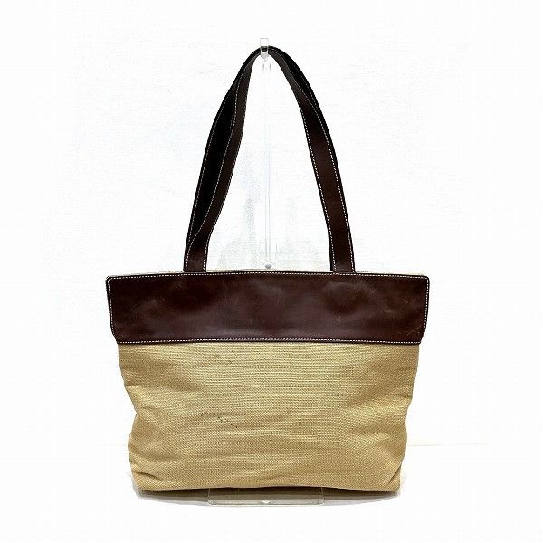 Chanel Chanel Chanel Coco Mark Linen Calf Tote Bag Canvas Tote Bag 5623132 in Good Condition Size ONE SIZE - 2 Thumbnail