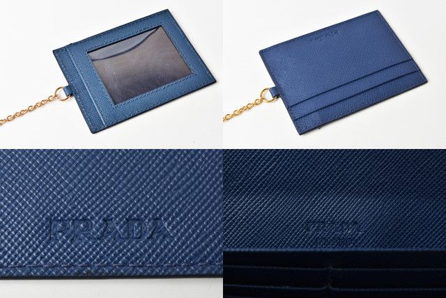 Prada Prada Prada Embossed Leather Long Wallet with Pass Case 1MH132 Leather Long Wallet 1MH132 in Great Condition Size ONE SIZE - 11 Thumbnail