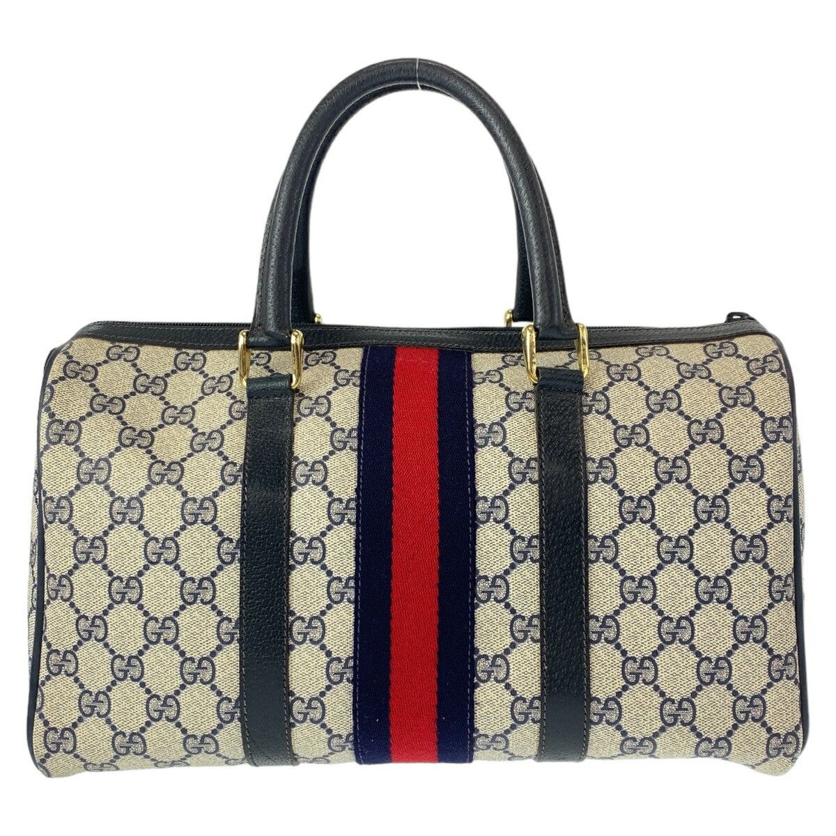 Gucci Gucci Gucci GG Supreme Canvas Boston Bag Handbag Canvas Handbag 982602 in Very Good Condition Size ONE SIZE - 2 Thumbnail