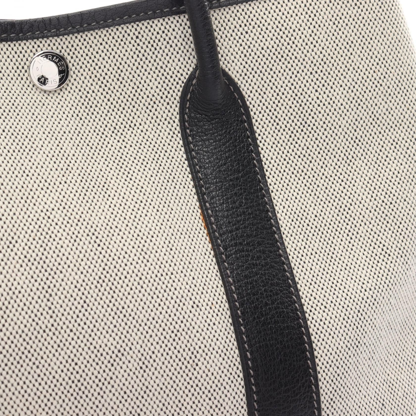 Hermes Hermes Garden Party TPM Tote Bag Canvas Tote Bag in Very Good Condition Size ONE SIZE - 8 Thumbnail