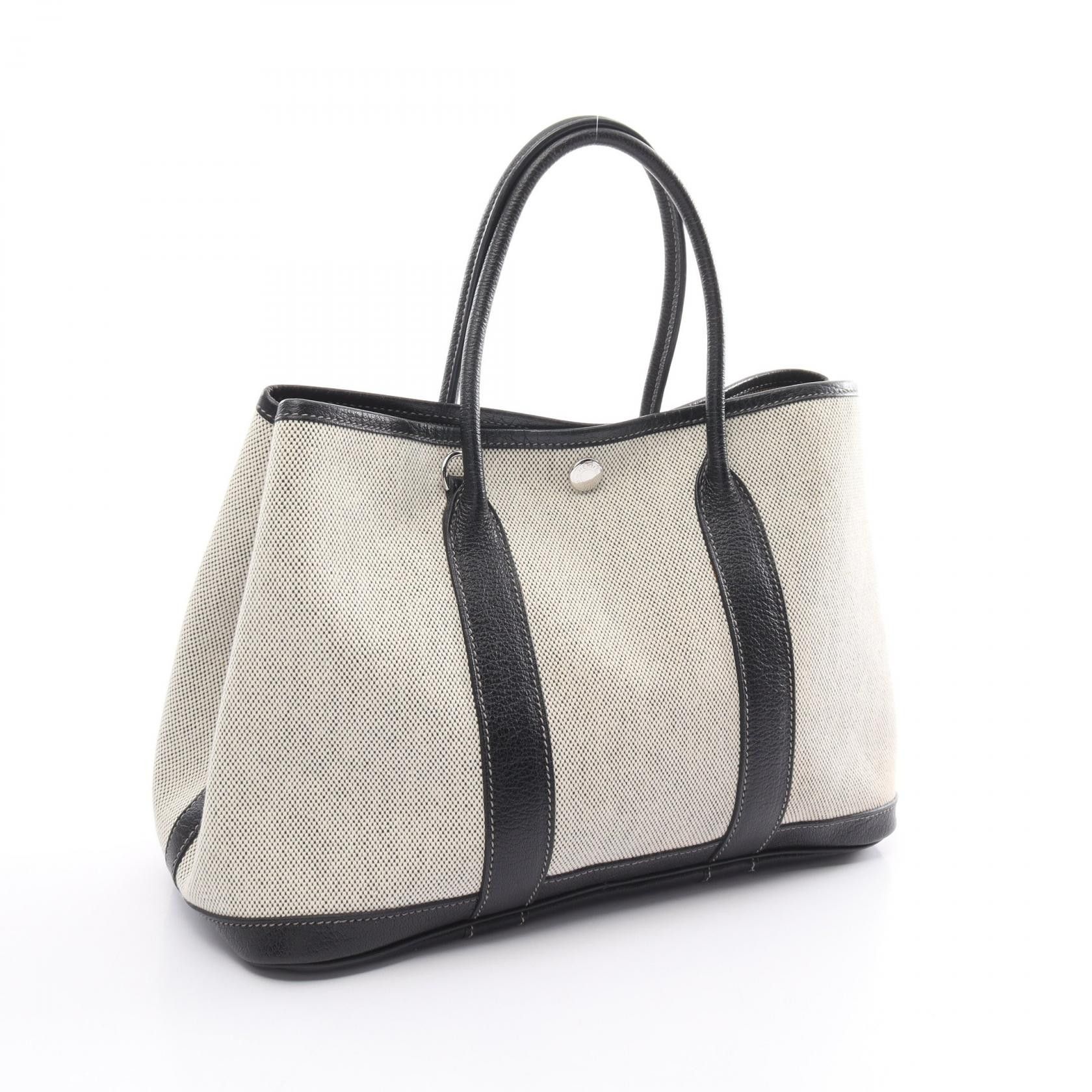 Hermes Hermes Garden Party TPM Tote Bag Canvas Tote Bag in Very Good Condition Size ONE SIZE - 2 Thumbnail