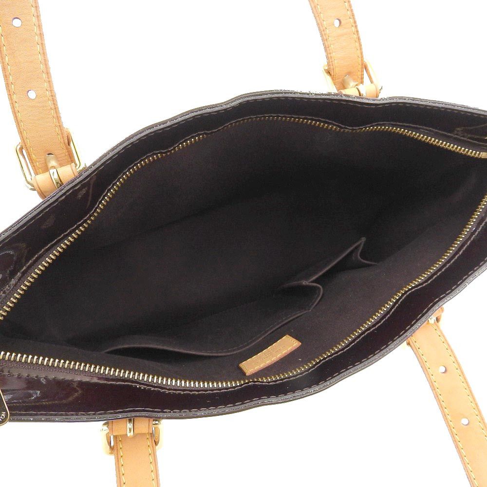 Louis Vuitton Louis Vuitton Louis Vuitton Monogram Vernis Brentwood Tote M91994 Leather Tote Bag M91994 in Very Good Condition Size ONE SIZE - 3 Thumbnail