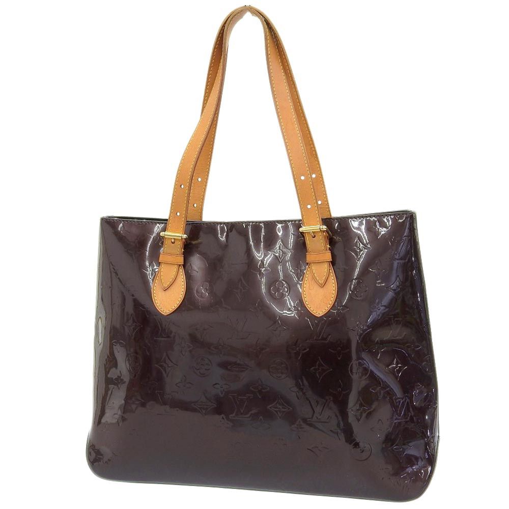 Louis Vuitton Louis Vuitton Louis Vuitton Monogram Vernis Brentwood Tote M91994 Leather Tote Bag M91994 in Very Good Condition Size ONE SIZE - 2 Thumbnail