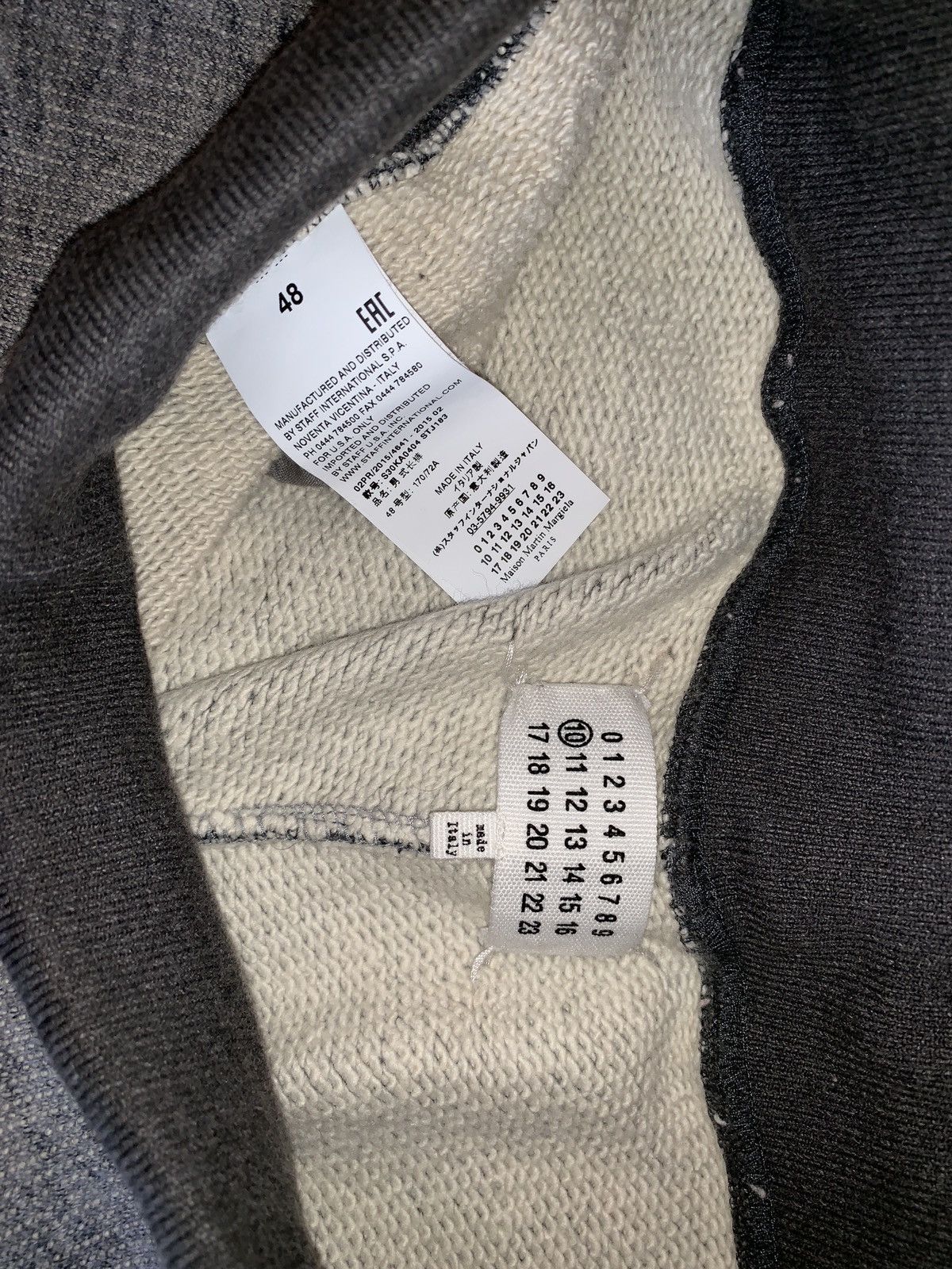 Maison Margiela Grey French Terry Lounge Pants Size US 32 / EU 48 - 4 Thumbnail