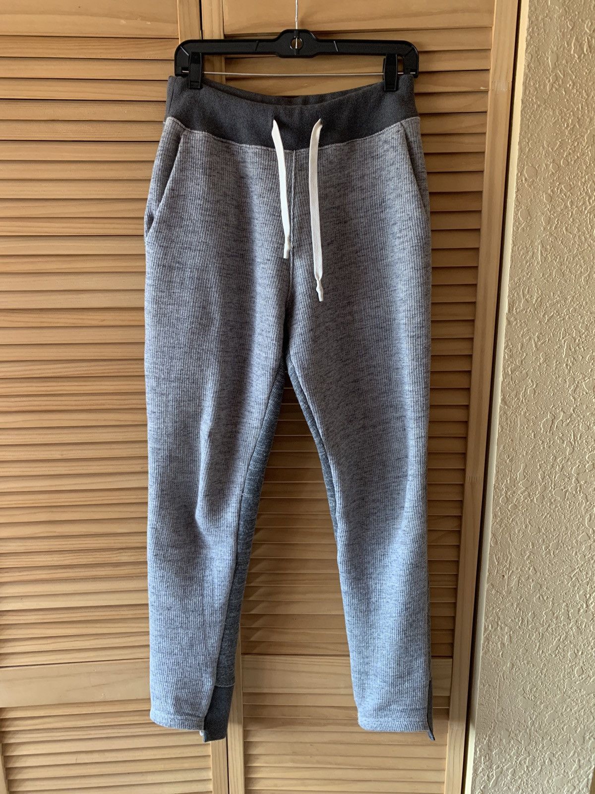 Maison Margiela Grey French Terry Lounge Pants Size US 32 / EU 48 - 2 Thumbnail
