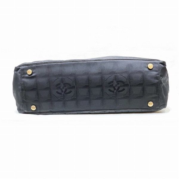 Chanel Chanel Chanel Nylon Canvas Leather Tote GM A15825 Canvas Tote Bag A15825 Size ONE SIZE - 3 Thumbnail
