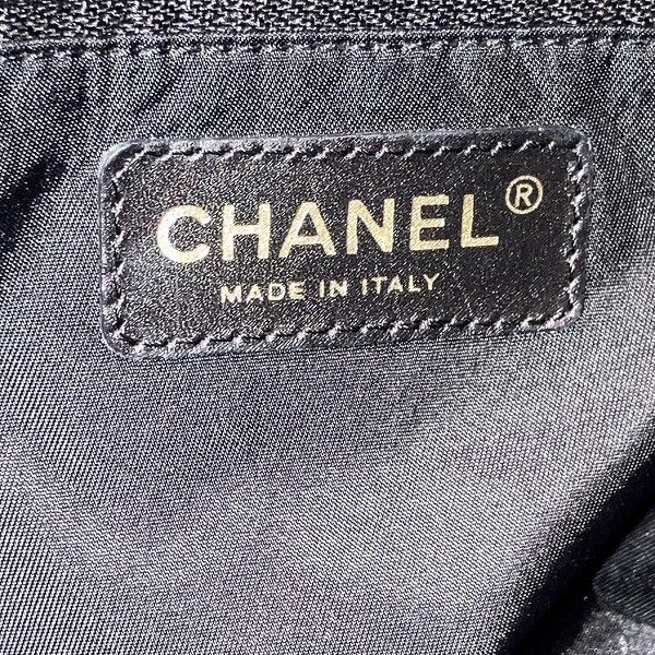Chanel Chanel Chanel Nylon Canvas Leather Tote GM A15825 Canvas Tote Bag A15825 Size ONE SIZE - 5 Thumbnail