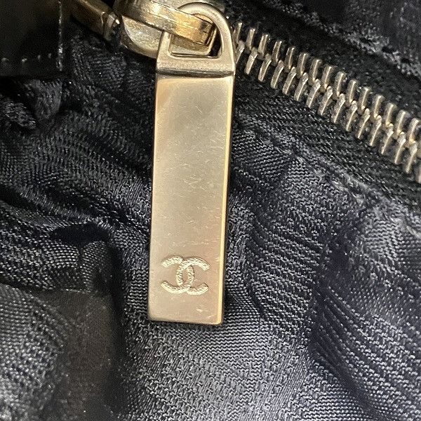 Chanel Chanel Chanel Nylon Canvas Leather Tote GM A15825 Canvas Tote Bag A15825 Size ONE SIZE - 4 Thumbnail