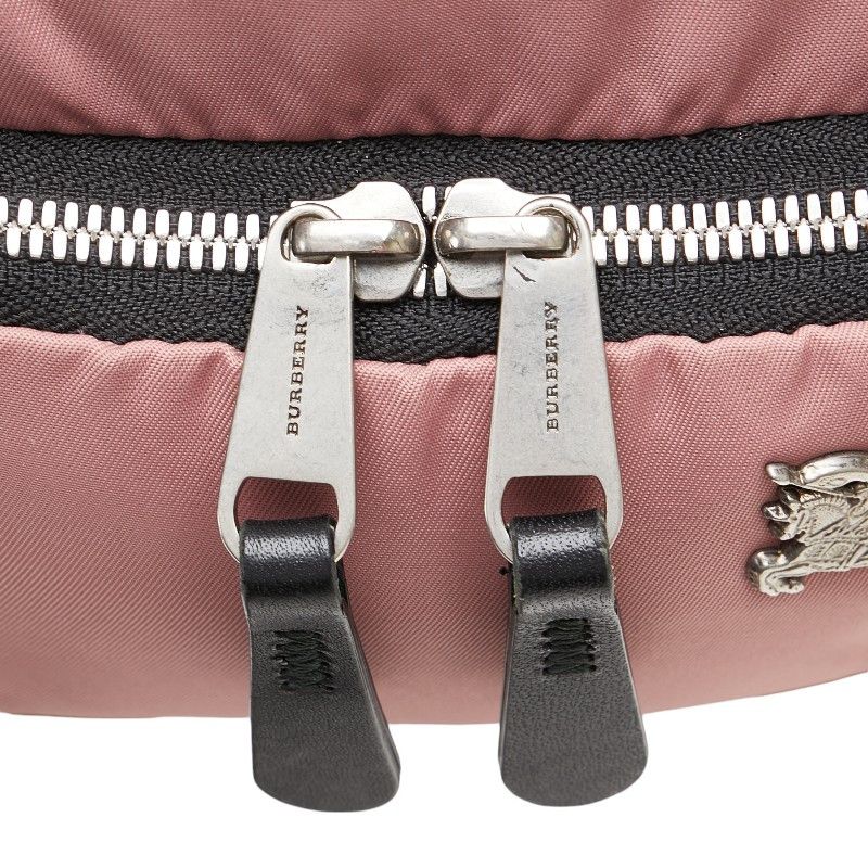 Burberry Burberry Burberry Nylon Logo Backpack Wine Red Canvas Backpack in Very Good Condition Size ONE SIZE - 5 Thumbnail