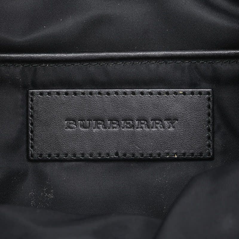 Burberry Burberry Burberry Nylon Logo Backpack Wine Red Canvas Backpack in Very Good Condition Size ONE SIZE - 7 Thumbnail