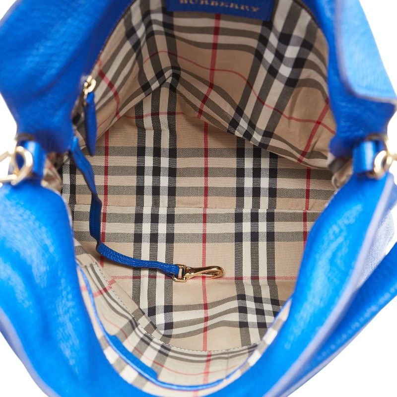 Burberry Burberry Burberry Nova Check Logo Leather Shoulder Bag Leather Shoulder Bag in Very Good Condition Size ONE SIZE - 5 Thumbnail