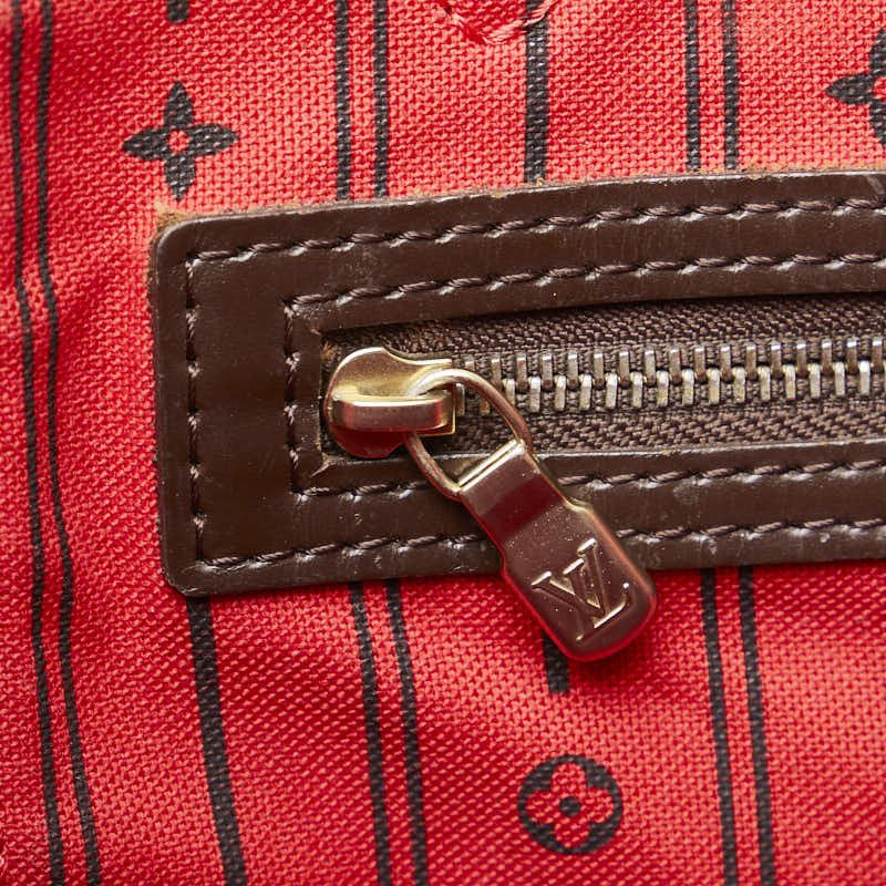 Louis Vuitton Louis Vuitton Louis Vuitton Damier Neverfull MM Tote Bag Brown Canvas Tote Bag N41358 in Very Good Condition Size ONE SIZE - 9 Thumbnail