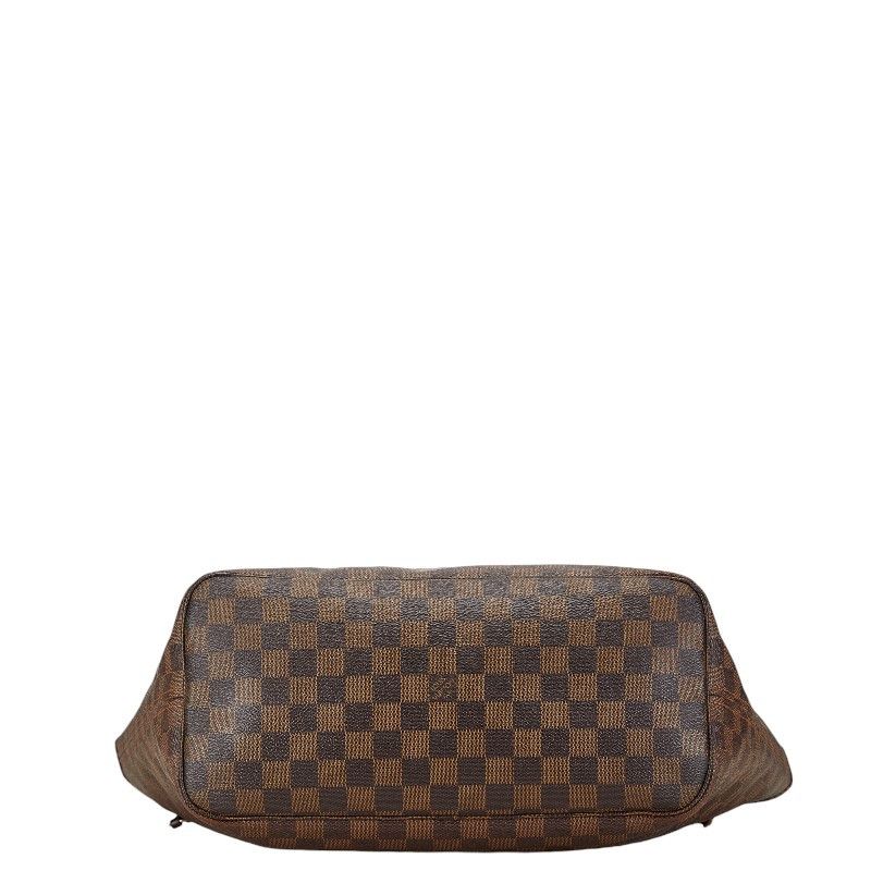 Louis Vuitton Louis Vuitton Louis Vuitton Damier Neverfull MM Tote Bag Brown Canvas Tote Bag N41358 in Very Good Condition Size ONE SIZE - 4 Thumbnail