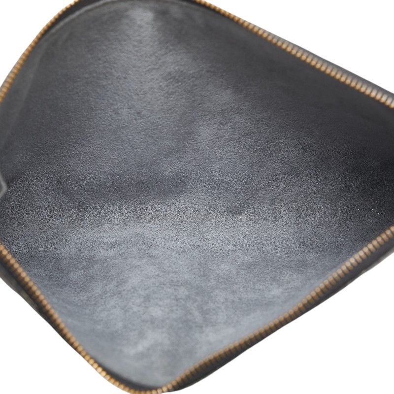 Louis Vuitton Louis Vuitton Louis Vuitton Epi Pochette Accessoire Black Leather Leather Clutch Bag M52942 in Very Good Condition Size ONE SIZE - 6 Thumbnail