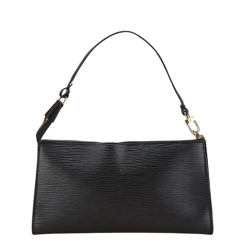 Louis Vuitton Louis Vuitton Louis Vuitton Epi Pochette Accessoire Black Leather Leather Clutch Bag M52942 in Very Good Condition Size ONE SIZE - 3 Thumbnail