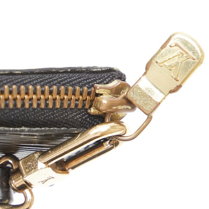 Louis Vuitton Louis Vuitton Louis Vuitton Epi Pochette Accessoire Black Leather Leather Clutch Bag M52942 in Very Good Condition Size ONE SIZE - 5 Thumbnail