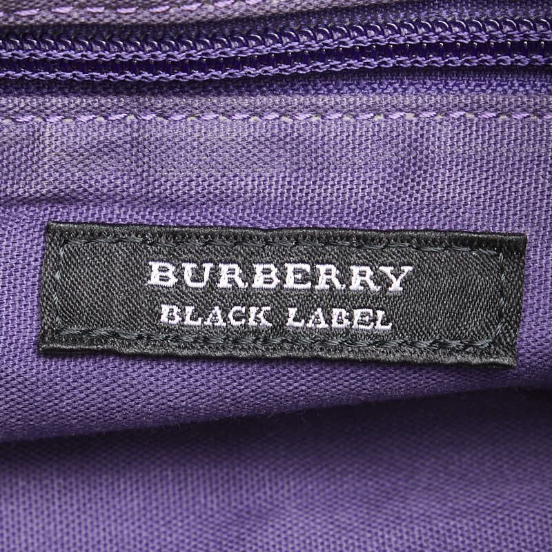 Burberry Burberry Burberry Nylon Check Logo Plate Waist Bag Canvas Belt Bag in Great Condition Size ONE SIZE - 8 Thumbnail