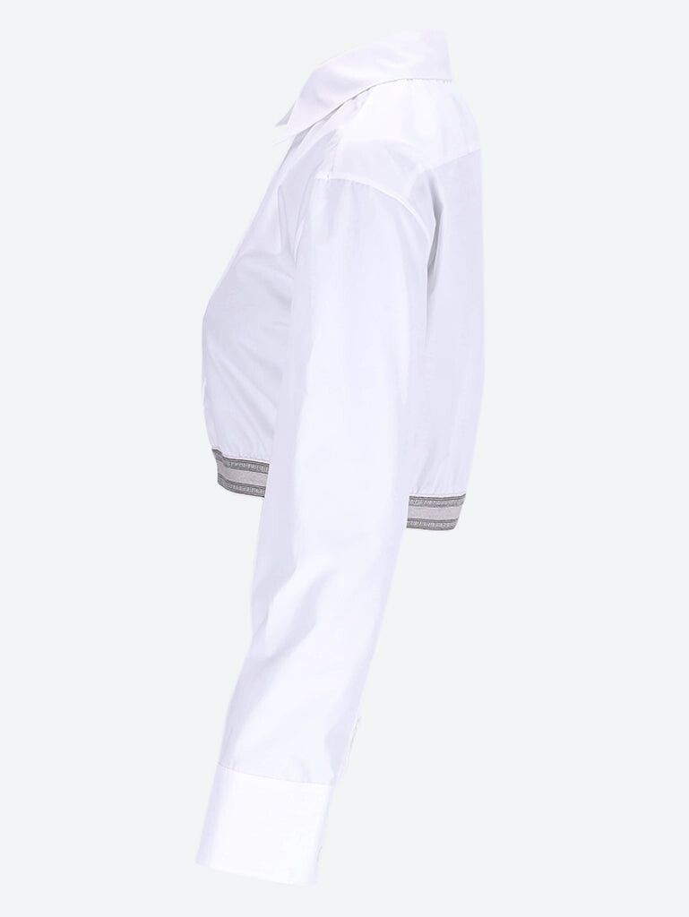 Loewe Cotton cropped shirt Size XS / US 0-2 / IT 36-38 - 2 Thumbnail