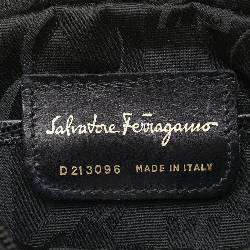 Salvatore Ferragamo Salvatore Ferragamo Salvatore Ferragamo Vara Leather Shoulder Bag Leather Crossbody Bag D213096 in Great Condition Size ONE SIZE - 7 Thumbnail