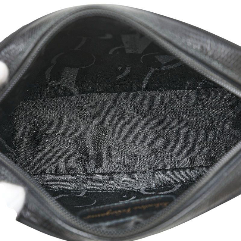 Salvatore Ferragamo Salvatore Ferragamo Salvatore Ferragamo Vara Leather Shoulder Bag Leather Crossbody Bag D213096 in Great Condition Size ONE SIZE - 6 Thumbnail