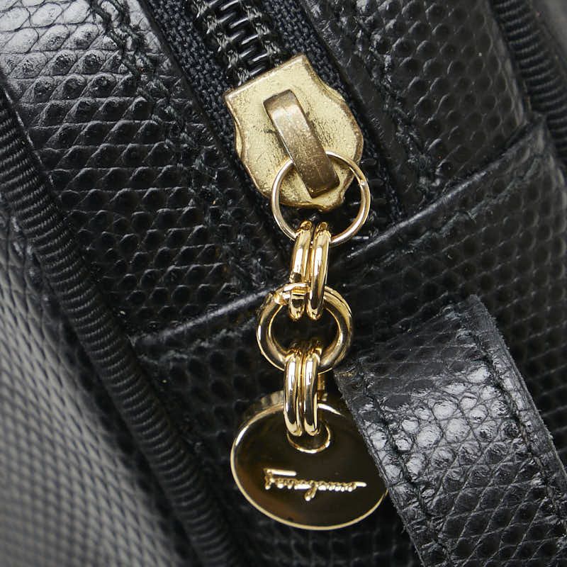 Salvatore Ferragamo Salvatore Ferragamo Salvatore Ferragamo Vara Leather Shoulder Bag Leather Crossbody Bag D213096 in Great Condition Size ONE SIZE - 5 Thumbnail