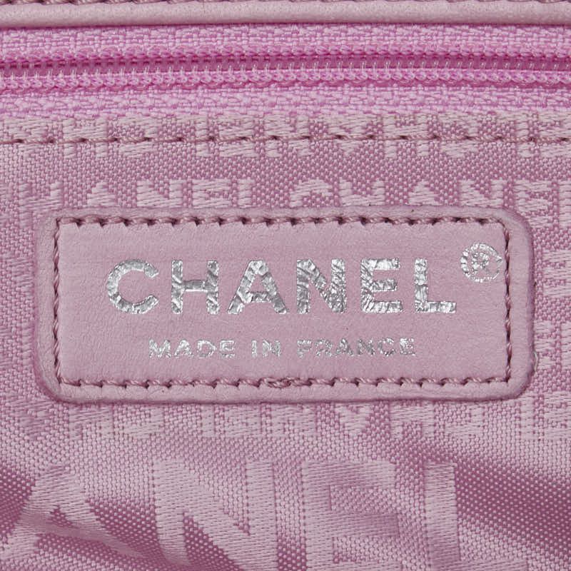 Chanel Chanel Chanel Tweed Leather Mini Handbag Canvas Handbag in Very Good Condition Size ONE SIZE - 7 Thumbnail