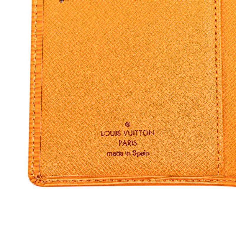 Louis Vuitton Louis Vuitton Louis Vuitton Epi Agenda Cover R2052H Orange Leather Notebook Cover R2052H in Great Condition Size ONE SIZE - 5 Thumbnail