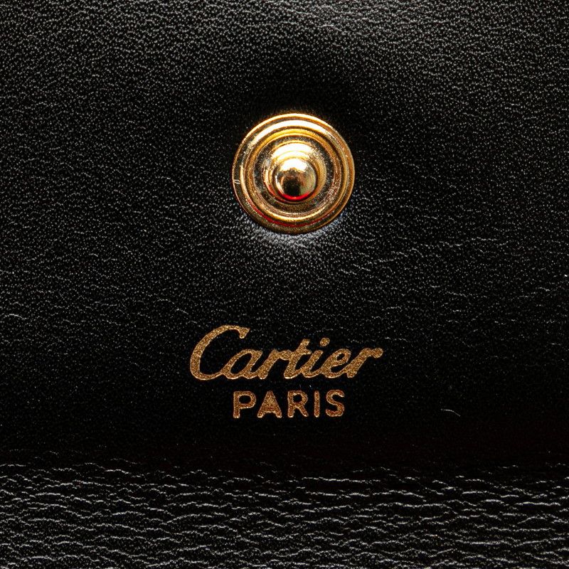 Cartier Cartier Cartier Panthere Leather Key Case Leather Key Holder in Great Condition Size ONE SIZE - 5 Thumbnail