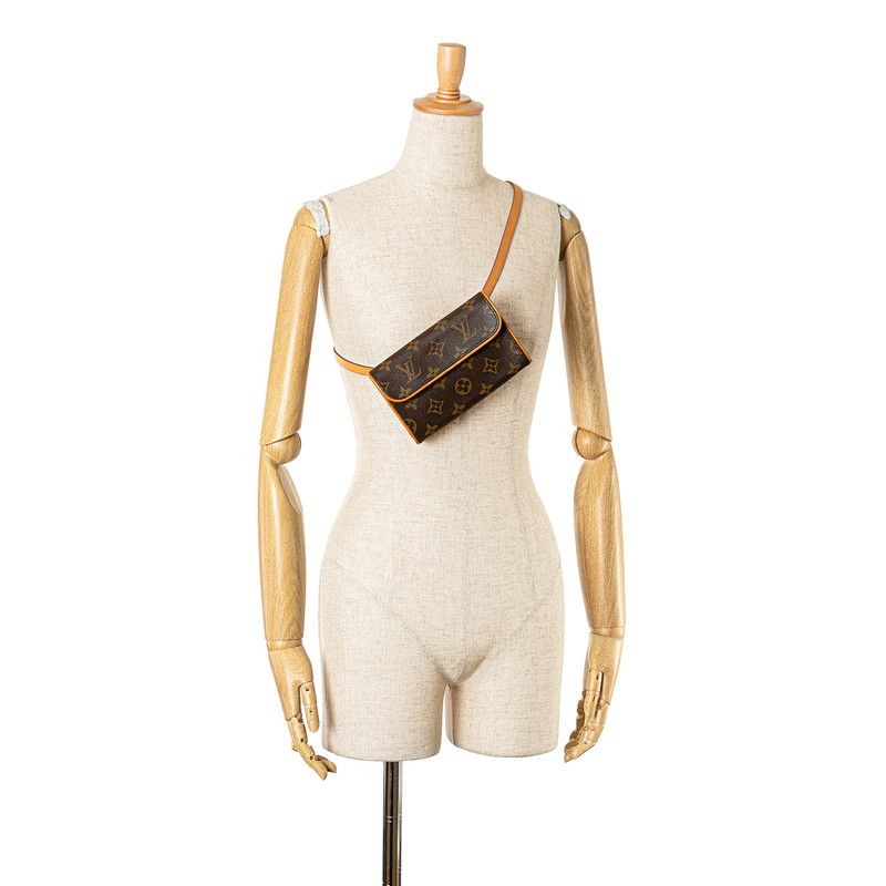 Louis Vuitton Louis Vuitton Louis Vuitton Monogram Pochette Florentine Waist Bag M51855 Canvas Belt Bag M51855 in Very Good Condition Size ONE SIZE - 9 Thumbnail