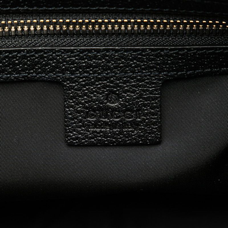 Gucci Gucci Gucci Nylon Leather Waist Bag 631341 Canvas Belt Bag 631341 in Great Condition Size ONE SIZE - 5 Thumbnail