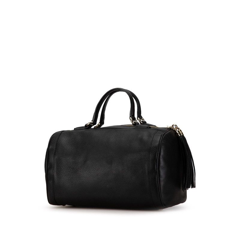 Gucci Gucci Gucci Interlocking G Soho Mini Boston Bag Leather Handbag 282302 in Great Condition Size ONE SIZE - 2 Thumbnail