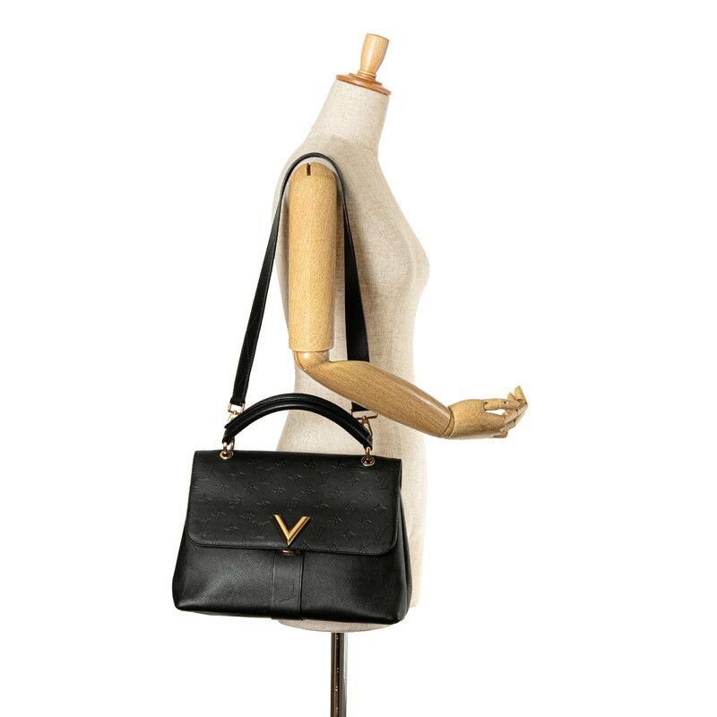 Louis Vuitton Louis Vuitton Louis Vuitton Monogram Shadow 2WAY Handbag M51989 Leather Handbag M51989 in Great Condition Size ONE SIZE - 9 Thumbnail