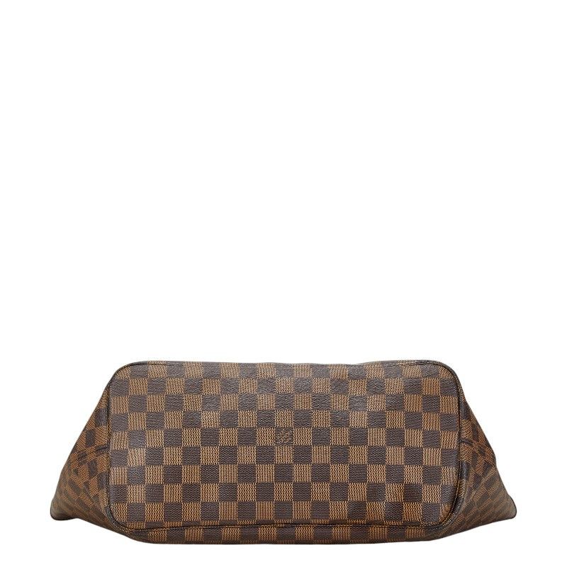 Louis Vuitton Louis Vuitton Louis Vuitton Damier Neverfull MM Tote Bag Brown Canvas Tote Bag N51105 in Very Good Condition Size ONE SIZE - 4 Thumbnail